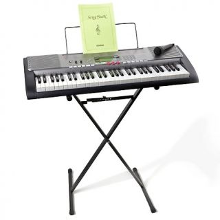 Casio LK230 Lighted Electric Keyboard with Stand and Mic
