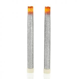 216 997 colin cowie set of 2 glitter taper candles rating 3 $ 19 95 s