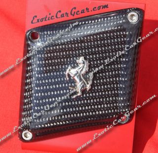 Carbon Fiber Intake Panel Cover Ferrari 360 Spider Challenge Stradale