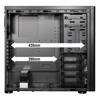 New Lian Li PC 60FNWX All Aluminum Mid Tower Computer PC Case All