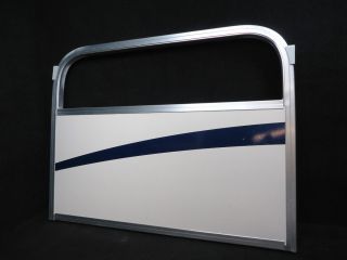 ALUMINUM PONTOON RAILING FENCING REPLACEMENT PANEL 34 5X 26 5 OUTBOARD