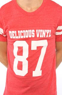 Delicious Vinyl Delicious Vinyl 87 Football Jersey redwhite