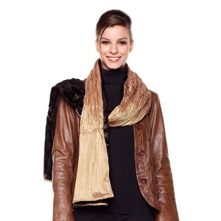 228 781 elizabeth gillett ramona reversible velvet and satin scarf