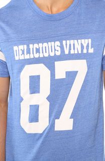 Delicious Vinyl Delicious Vinyl 87 Football Jersey bluewhite