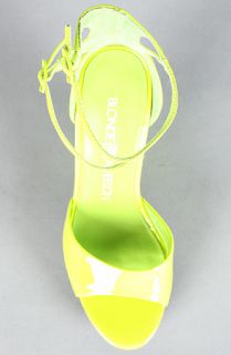 Blonde Ambition The Talisa Shoe in Yellow