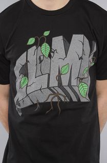 ELM The Cracked Tee in Black Concrete Culture