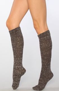 Foot Traffic The Cotton Rag Bootsock in Granite