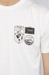 VGB The Traveler Icons Tee in White Concrete