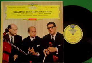 Schneiderhan Starker Ferenc Fricsay Brahms Double Concerto DGG Red