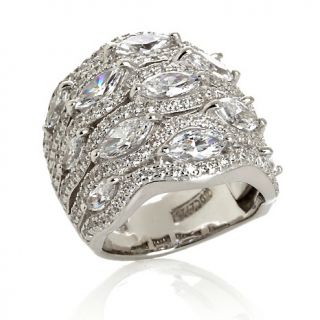 230 371 absolute 5 05ct absolute marquise and pave wide band ring