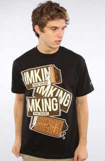 IMKING The Sweet Tooth Tee in Black Concrete