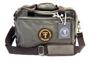 Thomas Ferney Canvas & Leather Trimed, Range Bag / Shooting Bag / Ammo
