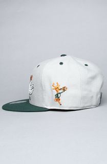 47 Brand Hats The Milwaukee Bucks Gray Tricky Lou MVP Snapback Hat in