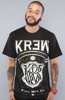 KR3W The Robbery Regular Tee in Black