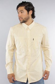 WeSC The Sullivan Buttondown Shirt in Bleached Yellow