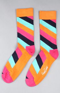 Happy Socks The Polka Stripe Socks in Multi