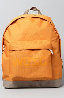 WeSC The Chaz Backpack in Golden Oak Concrete