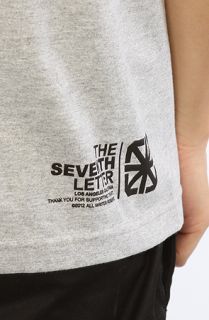 7th Letter The Rat Tee in Heather Gray