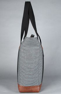 Hex The Fleet Tote Bag for 15in MacBook Pro in Black Gray Stripe