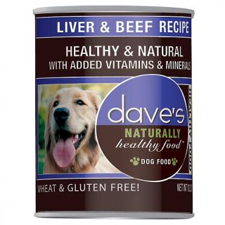 232 453 dave s pet food dave s dog food liver beef recipe 12 pack