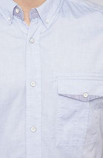 White Picket Fence The Angelo SS Buttondown Shirt in Light Chambray