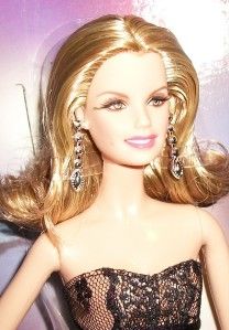 2011 Faith Hill Only Country Singer Blonde Barbie Doll in Gown Dress