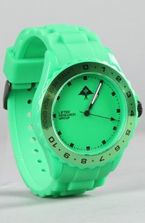 LRG The Latitude Watch in Green Concrete