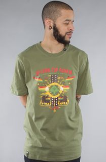 LRG The Uptown Top Rankin Tee in Olive