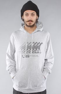 LRG The Action Giraffe Son Hoody in Ash Heather