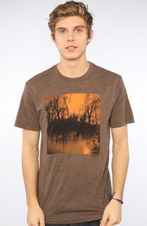 RVCA The Lake Travis Tee in Ashwood Concrete