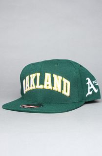 American Needle Hats The Oakland Athletics Second Skin Snapback Cap in