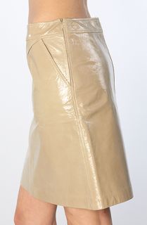 Mademoiselle Coco Escada Patent Leather Skirt