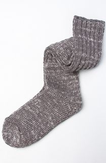 Foot Traffic The Cotton Rag Bootsock in Granite