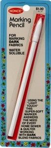 Water Soluble Nonce Marking Pencil White 147C Wht