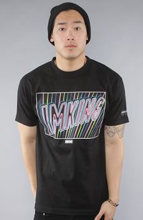 IMKING The Neon Sign Tee in Black Concrete