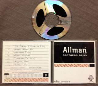 Allman Brothers Band Fillmore East Feb 70 OOP 1997 GDCD 4063