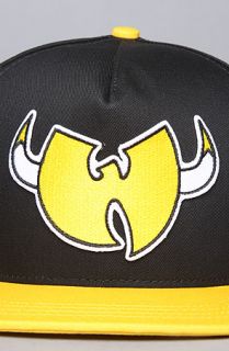 Wutang Brand Limited The Wu Chicago Snapback Cap in Black Yellow