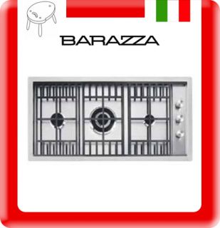 Barazza Piano Cottura Lab 1PLB2T Filo E Incasso Da 90cm