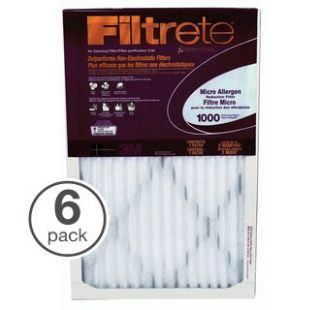 Filtrete by 3M 9815DC 6pk Micro Collection 25 x 25 Allergen Filter 6