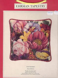 Erman Tapestry Needlepoint  Posy of Flowers Kit