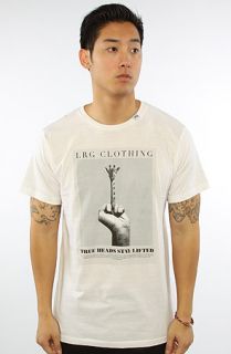 LRG The Stay Lifted Tee in White Concrete