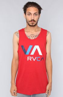 RVCA The Colors Tank in Red Concrete Culture