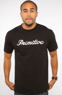 Primitive The Signature Script Tee in Black