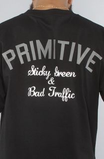 Primitive The CA Stitch Tee in Black Concrete