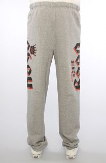 Obey The Barking Sweatpants in Heather Gray