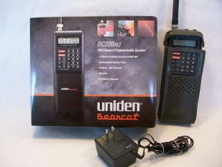 Uniden Bearcat BC200XLT Scanner Police Fire Weather Racing Handheld In