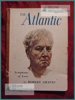 Atlantic June 1961 Robert Graves Erwin Griswold Nora Johnson