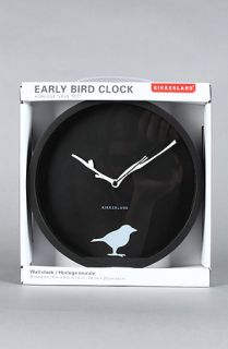 Kikkerland The Early Bird 8 Inch Wall Clock