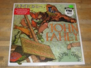 john fahey america lp new sealed double album limited to 3000 copies
