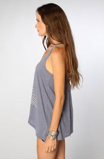 Vans The T Bird Loose Racerback Tank in Coastal Fjord Heather